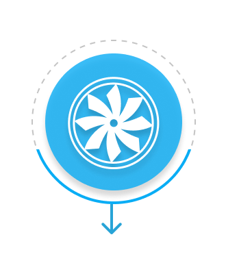 air flow wheel